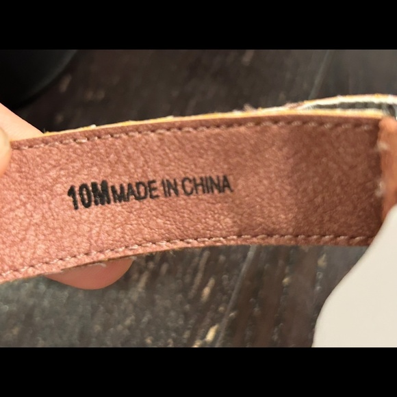 JBU By Jambu Alyssa Shimmer Knit Wedge Heel Sandal Shoes Rose Shimmer Womans 10M - Picture 10 of 16